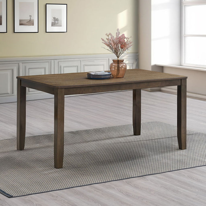 59"W x 35"D x 30"H / Walnut