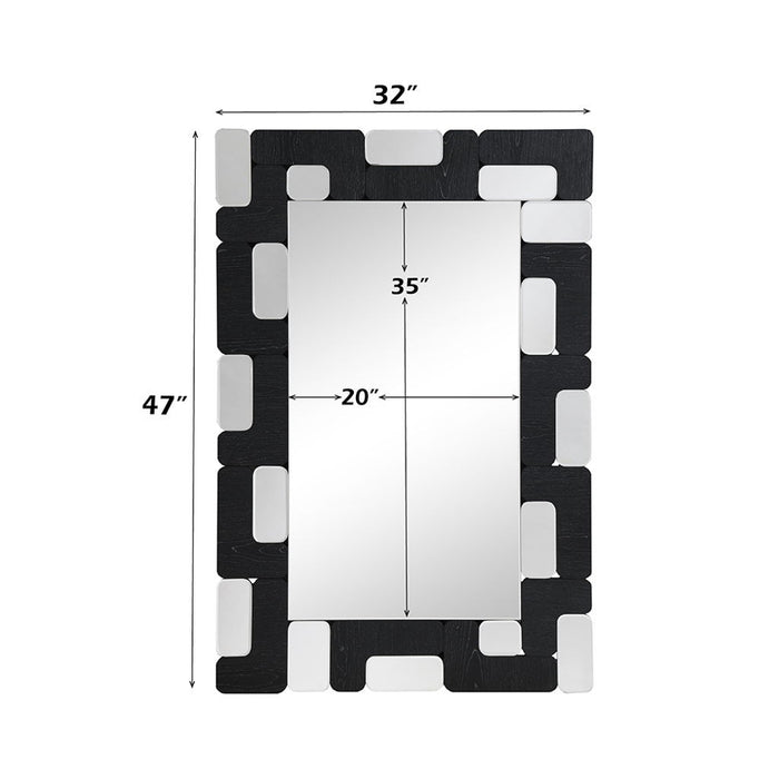 Dara - Accent Mirror - Black