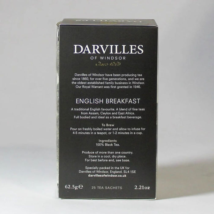 Darvilles English Breakfast Tea 25 Bags