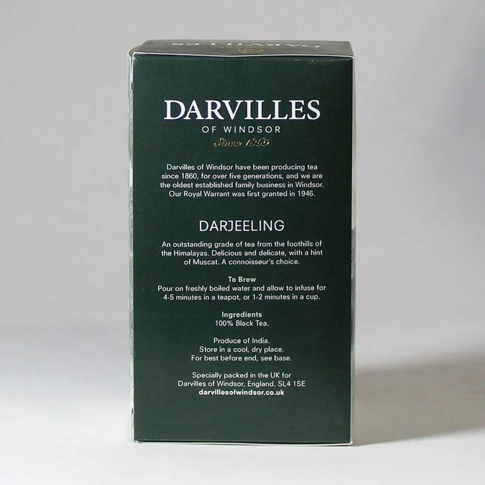 Darvilles of Windsor Darjeeling 100g Loose Tea Caddy