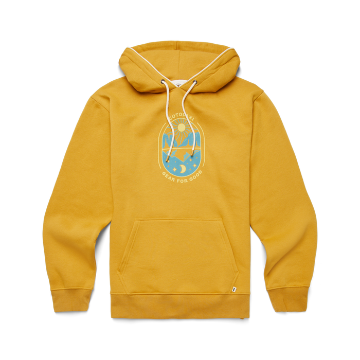 Day And Night Organic Pullover Hoodie - Men's, Amber