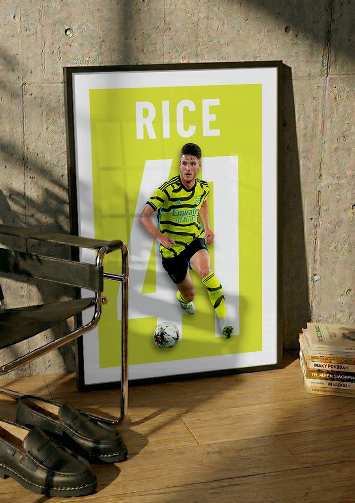 Declan Rice - Arsenal Football Poster