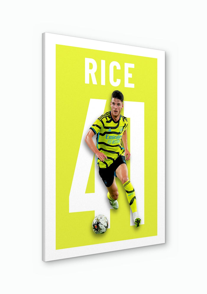 Declan Rice - Arsenal Football Poster