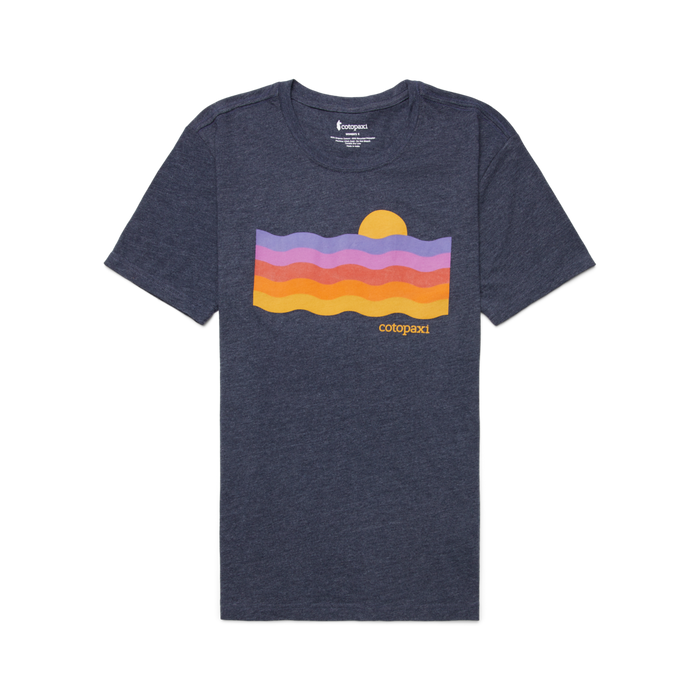 Disco Wave Organic T-Shirt - Women's, Graphite