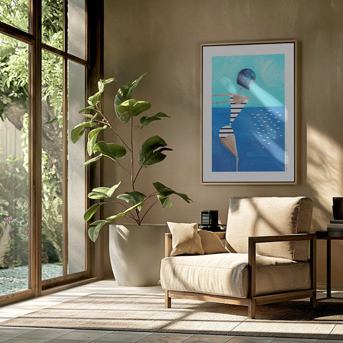 Diving Woman - Awol Art Alex