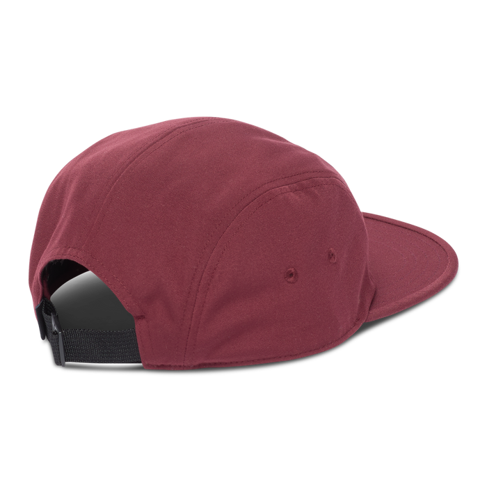 Do Good 5-Panel Hat, Mulberry, Detail