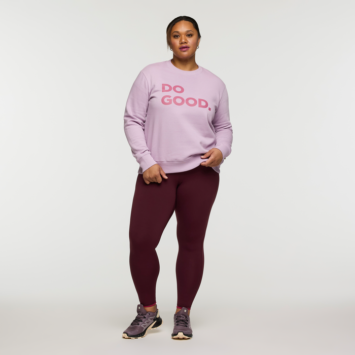 Do Good Crew Sweatshirt - Women's, Antique, Model Amelia