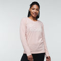 Do Good Long-Sleeve T-Shirt - Women's,  Sand, Model Callie