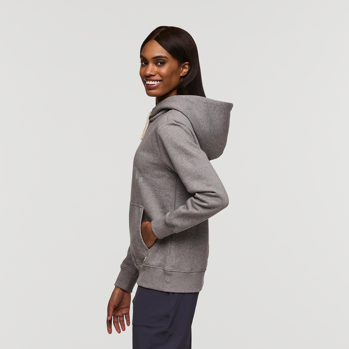 Do Good Pullover Hoodie - Women's, Heather Grey, Model Sydney