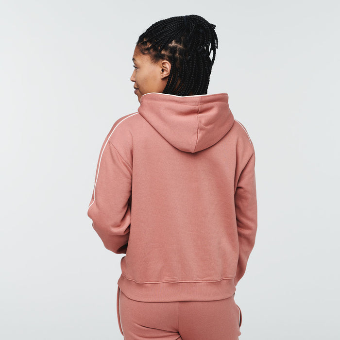 Do Good Organic Pullover Hoodie - Women's, Earthen, Model Callie