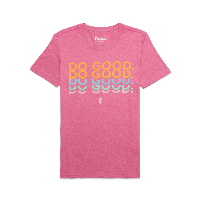 Do Good Repeat T-Shirt - Women's, Sangria