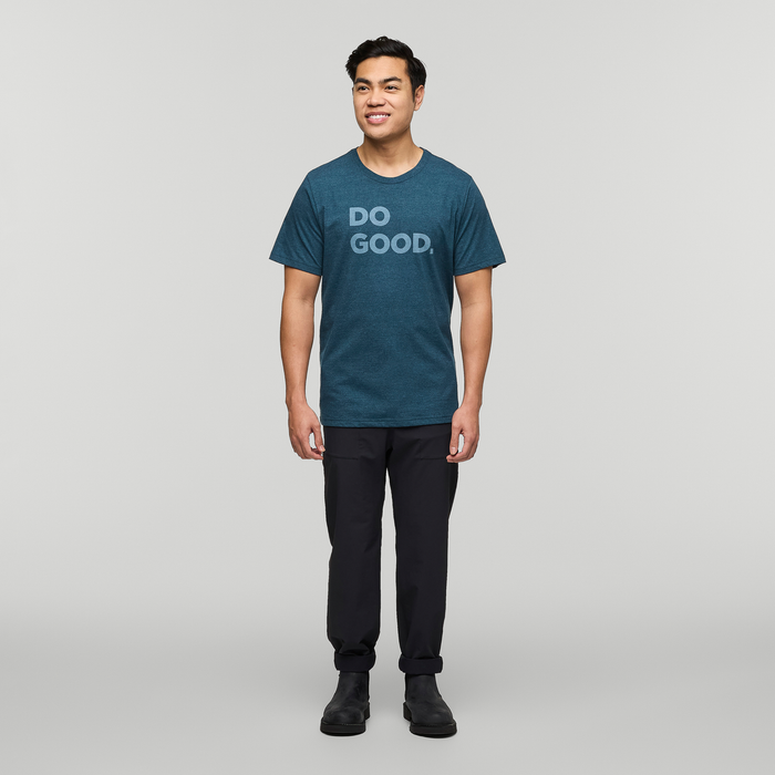 Do Good T-Shirt - Men's, Abyss, Model Justin
