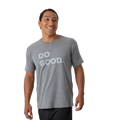 Do Good T-Shirt - Men's, Heather Grey, Model Mario