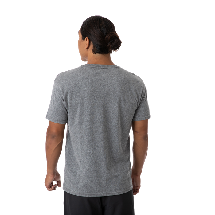 Do Good T-Shirt - Men's, Heather Grey, Model Mario