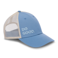 Do Good Trucker Hat, Fjord, Detail