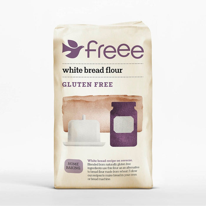 Doves Farm Freee White Bread Flour 1KG product image