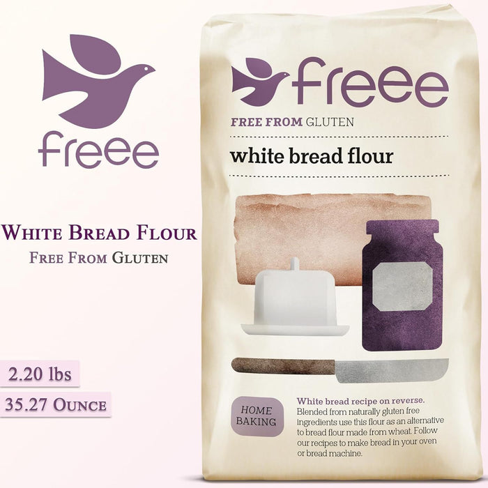 Doves Farm Freee White Bread Flour 1KG