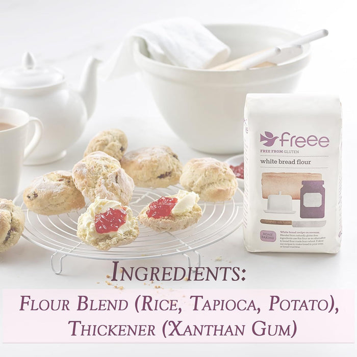 Doves Farm Freee White Bread Flour 1KG