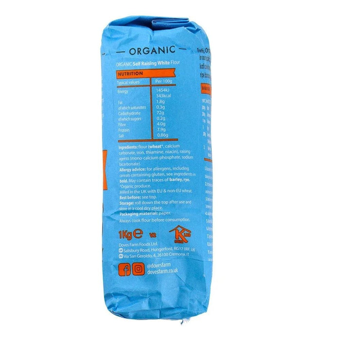 Doves Farm Organic Self Raising White Flour 1kg