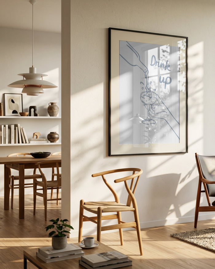 Drink Up by Lisen Vennesland in interior setting