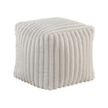 Easley - Simpsonville Pouf - Off White