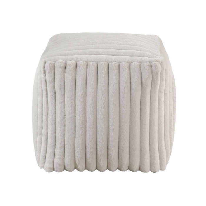 Easley - Simpsonville Pouf - Off White