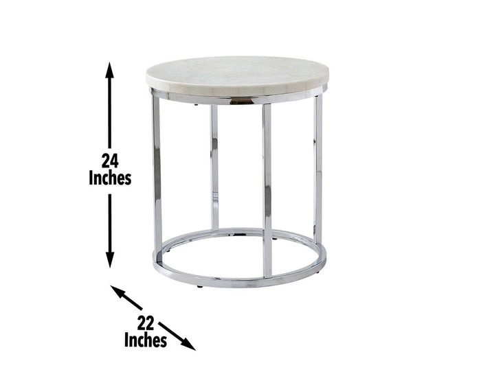Echo - Marble Top Round Table