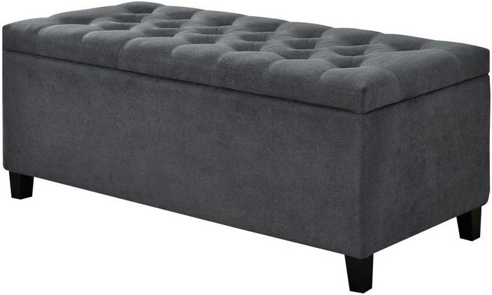 EDDY Gray Storage Bench