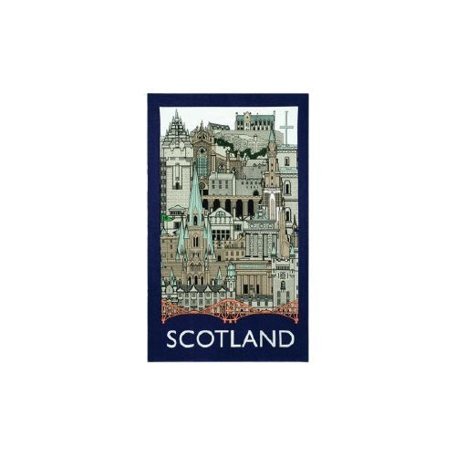 Elgate Scotland Landmark Tea Towel product image