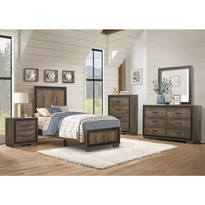 Ellendale - Nightstand - Brown / Gray