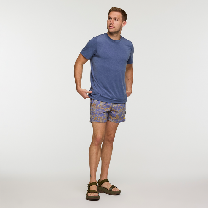 Empaca Crew T-Shirt - Men's, Dusk, Model Maxwell