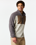 Encima Fleece Pullover - Men's, Cinder/Mineral, Model Luke