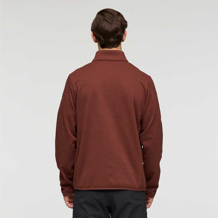 Envo Fleece Full-Zip Jacket - Men's, Heather Chestnut, Model Kellan