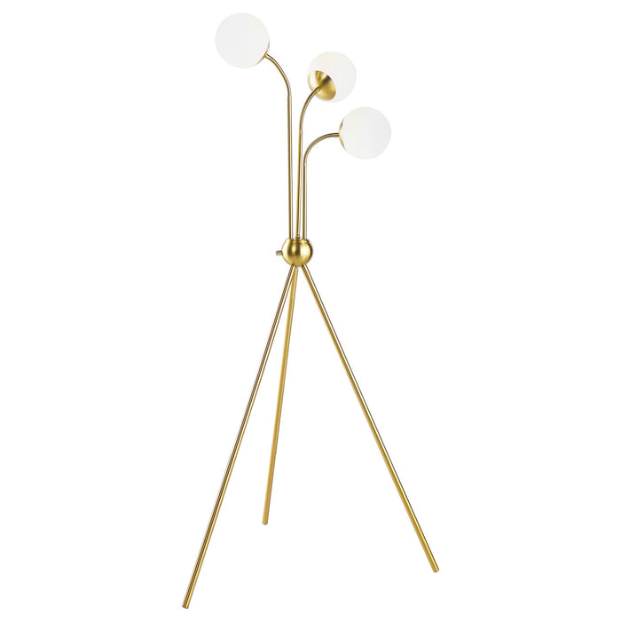 EUNAH Gold 28" x 66" Height Floor Lamp