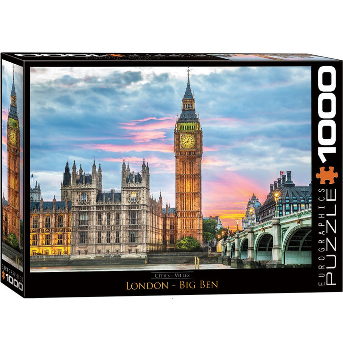Eurographics London Big Ben 1000-Piece Puzzle product image