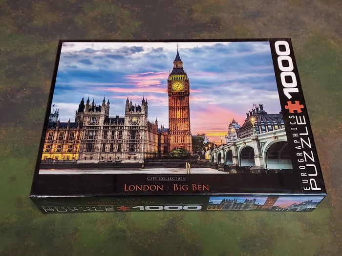 Eurographics London Big Ben 1000-Piece Puzzle