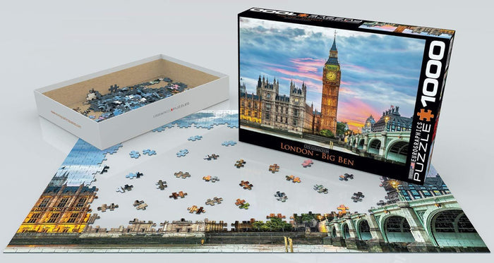 Eurographics London Big Ben 1000-Piece Puzzle