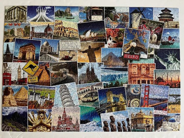 EuroGraphics The World Globetrotter Collection 1000 Piece Puzzle