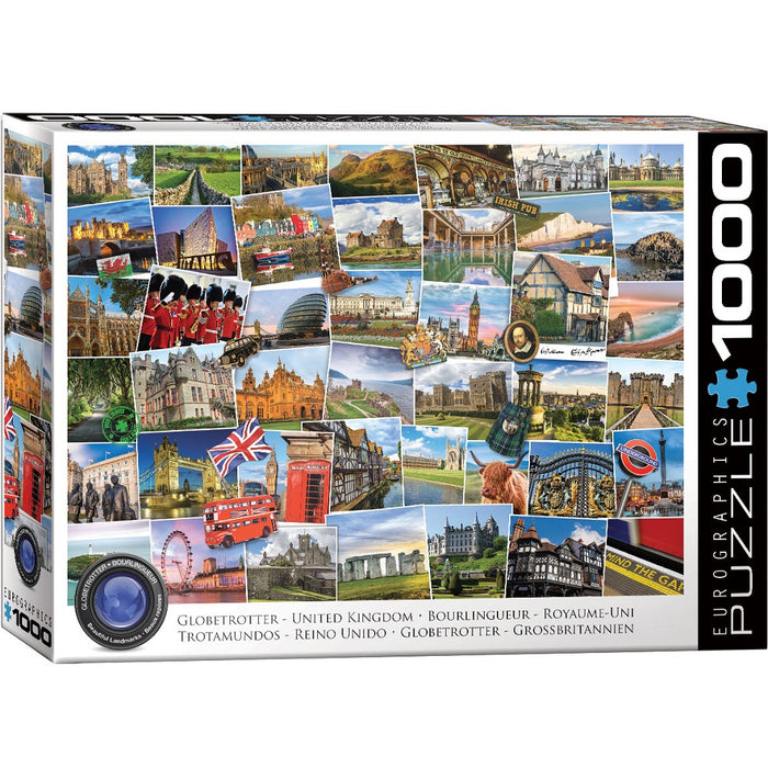 Eurographics United Kingdom Globetrotter 1000-Piece Puzzle product image