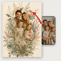 Family Garden - Personalized Poster