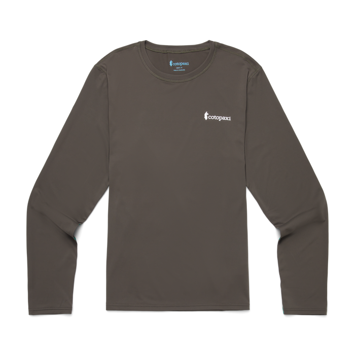 Fino Long-Sleeve Tech Tee - Men's, Iron, Detail