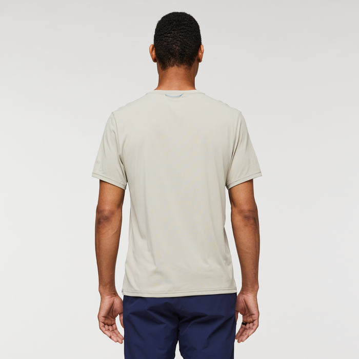 Fino Tech Tee - Men's, Pebble, Model Jason