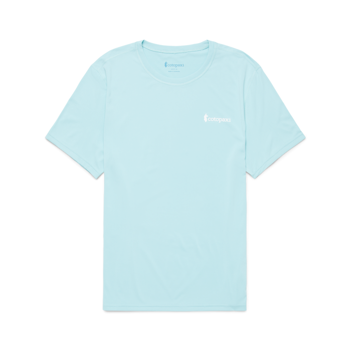 Fino Tech Tee - Men's, Sea Glass, Detail