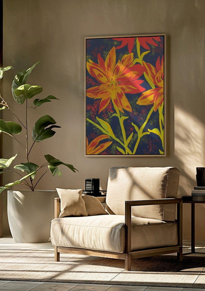 Fiori arancio - Maria Emanuela Fiori