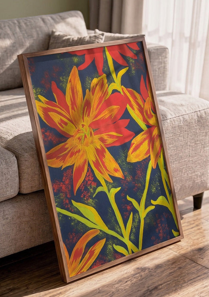 Fiori arancio - Maria Emanuela Fiori