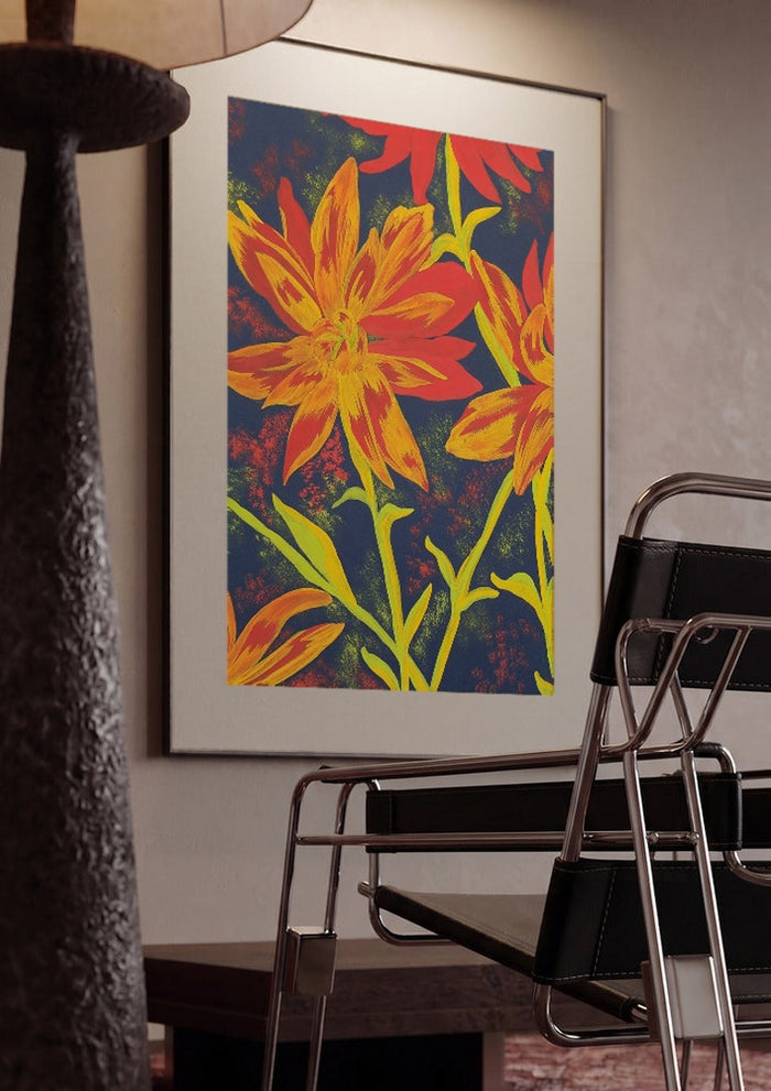 Fiori arancio - Maria Emanuela Fiori