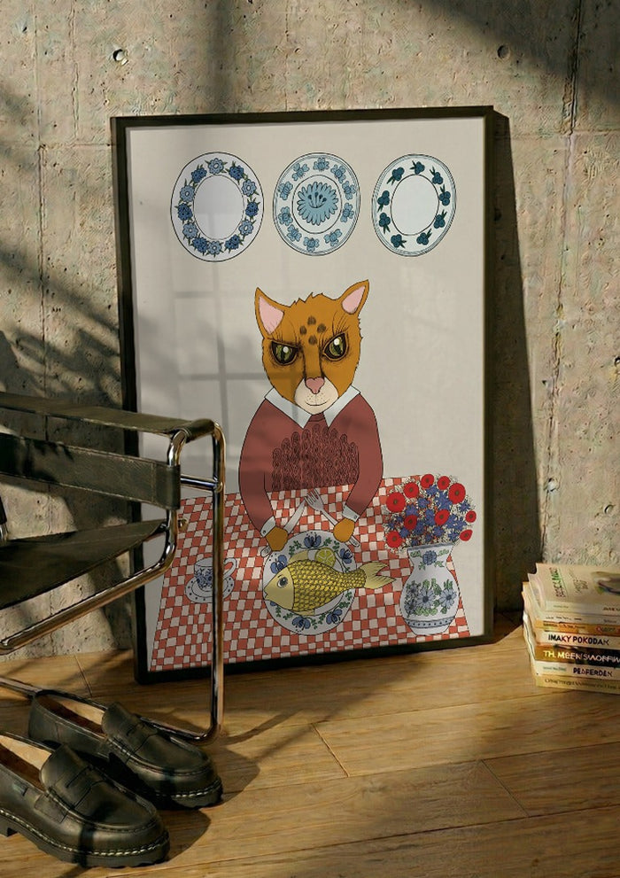 Fish and Cat - Anna Milewska
