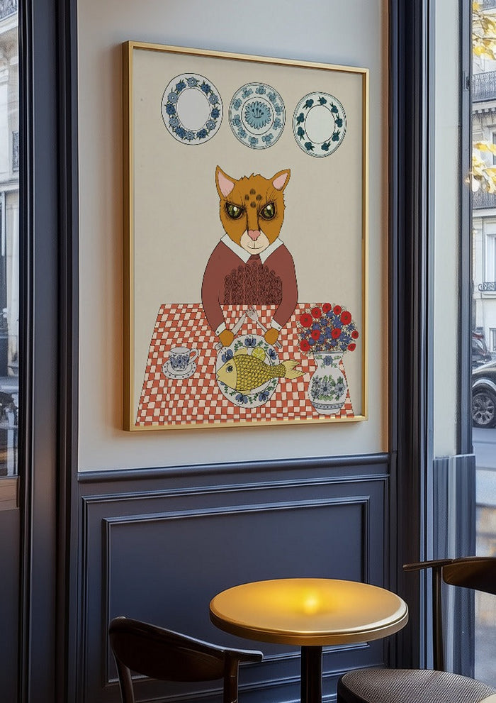 Fish and Cat - Anna Milewska