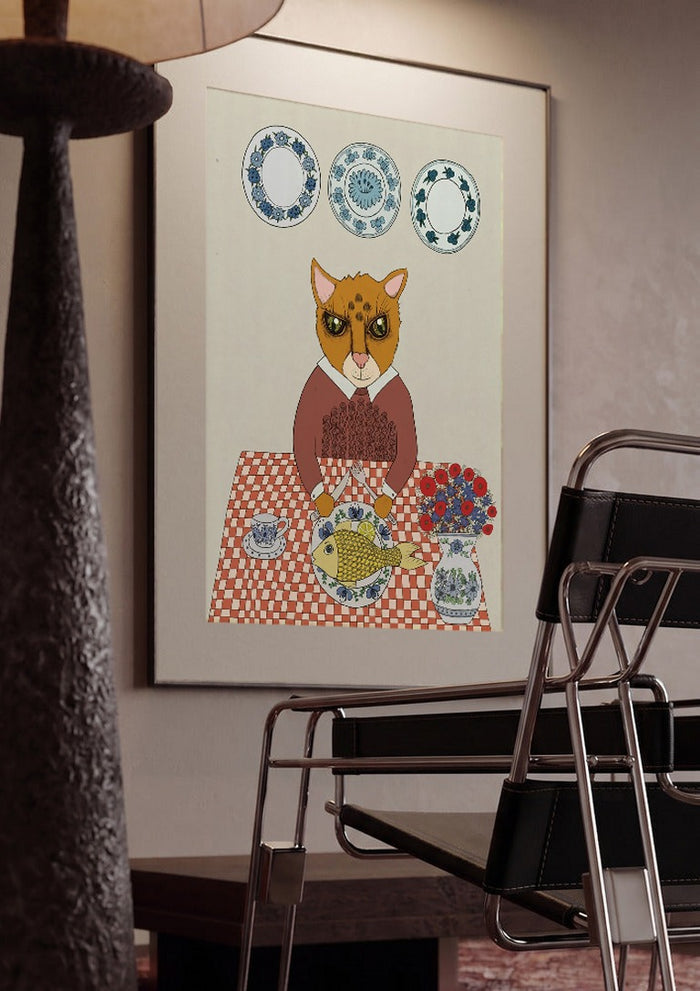 Fish and Cat - Anna Milewska