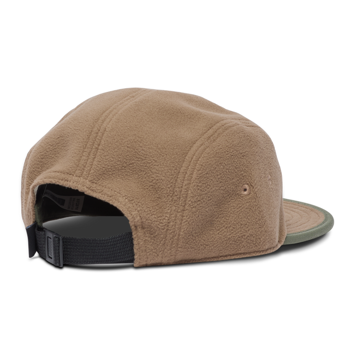 Fleece 5-Panel Hat, Fatigue/Dune, Detail
